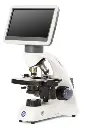 MicroBlue microscope with fixed 7 inch LED screen. Achromatic 4/10/S40x