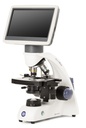 MicroBlue microscope with fixed 7 inch LED screen. Achromatic 4/10/S40x