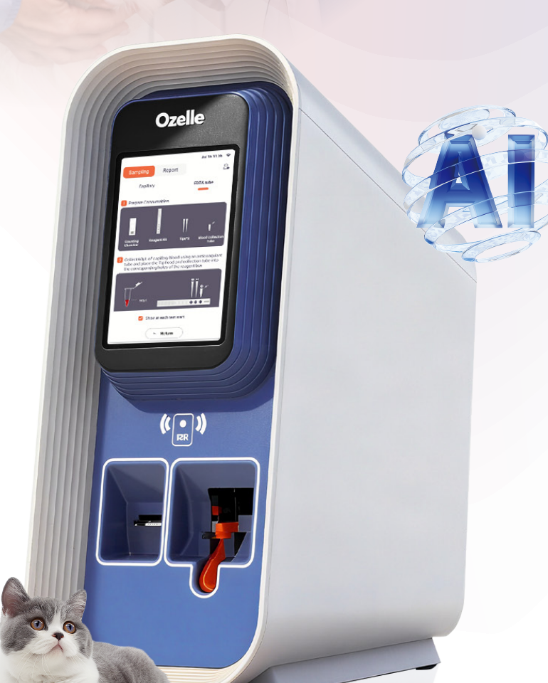 Ozelle EHVT-75 multi-functional veterinary analyzer