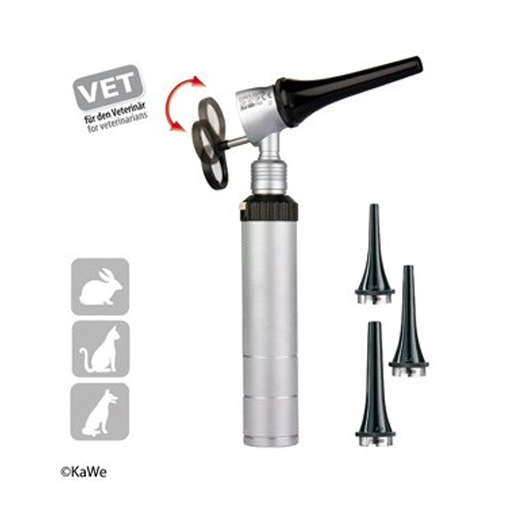 KaWe EUROLIGHT VET C30 OP, 2.5 V, opened otoscope