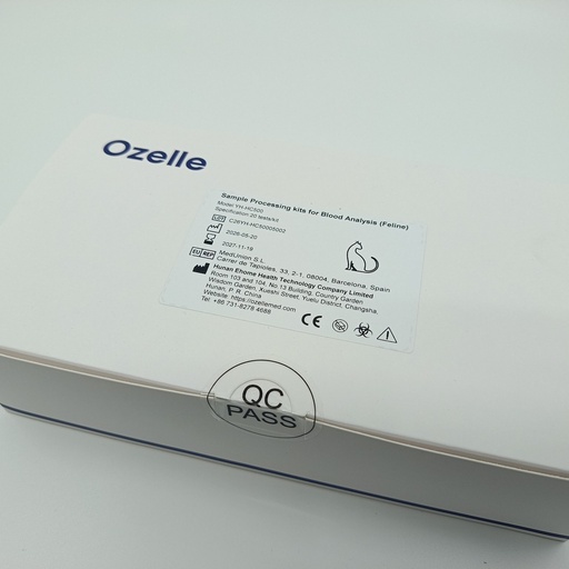 [15802097] Sample Processing kit for Blood Analysis (Feline) for Ozelle EHVT-50 VET - 20 pcs./pack