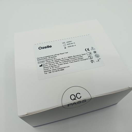 [15802112] Canine Progesterone (cProg) Test for dogs for Ozelle EHVT-50 VET - 20 pcs./pack